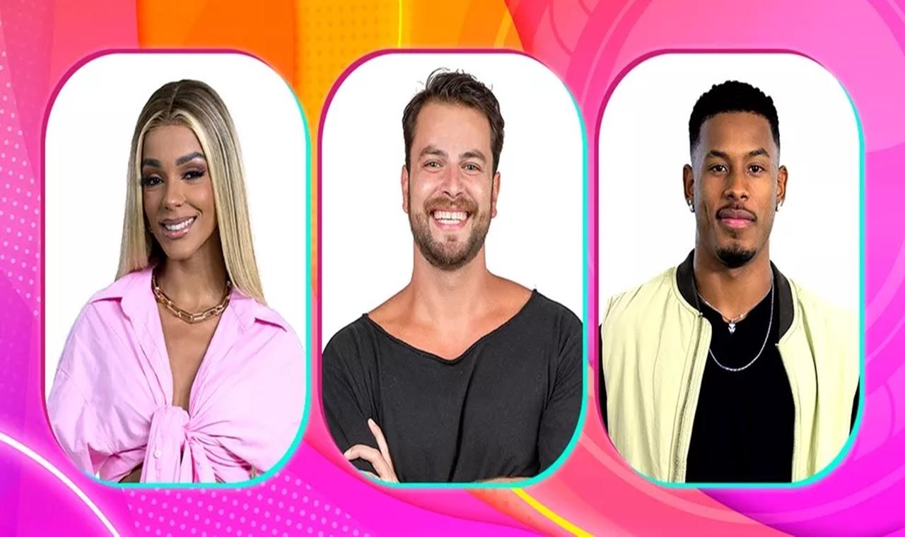 'BBB22': Brunna, Gustavo e Paulo André formam 5º paredão