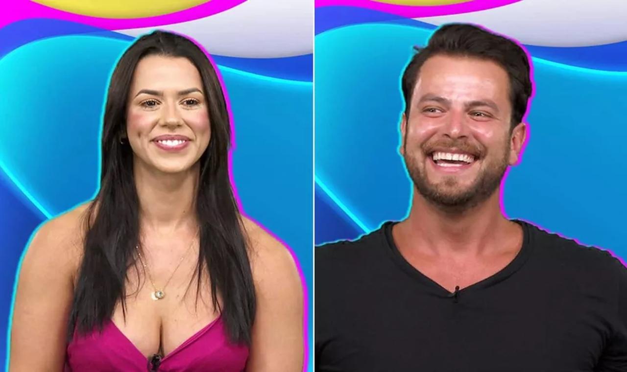 'BBB22': Conheça Larissa e Gustavo, moradores da Casa de Vidro