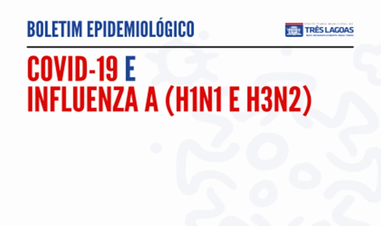 BOLETIM COVID-19 E INFLUENZA A –141 novos casos e 01 novo óbito por covid-19