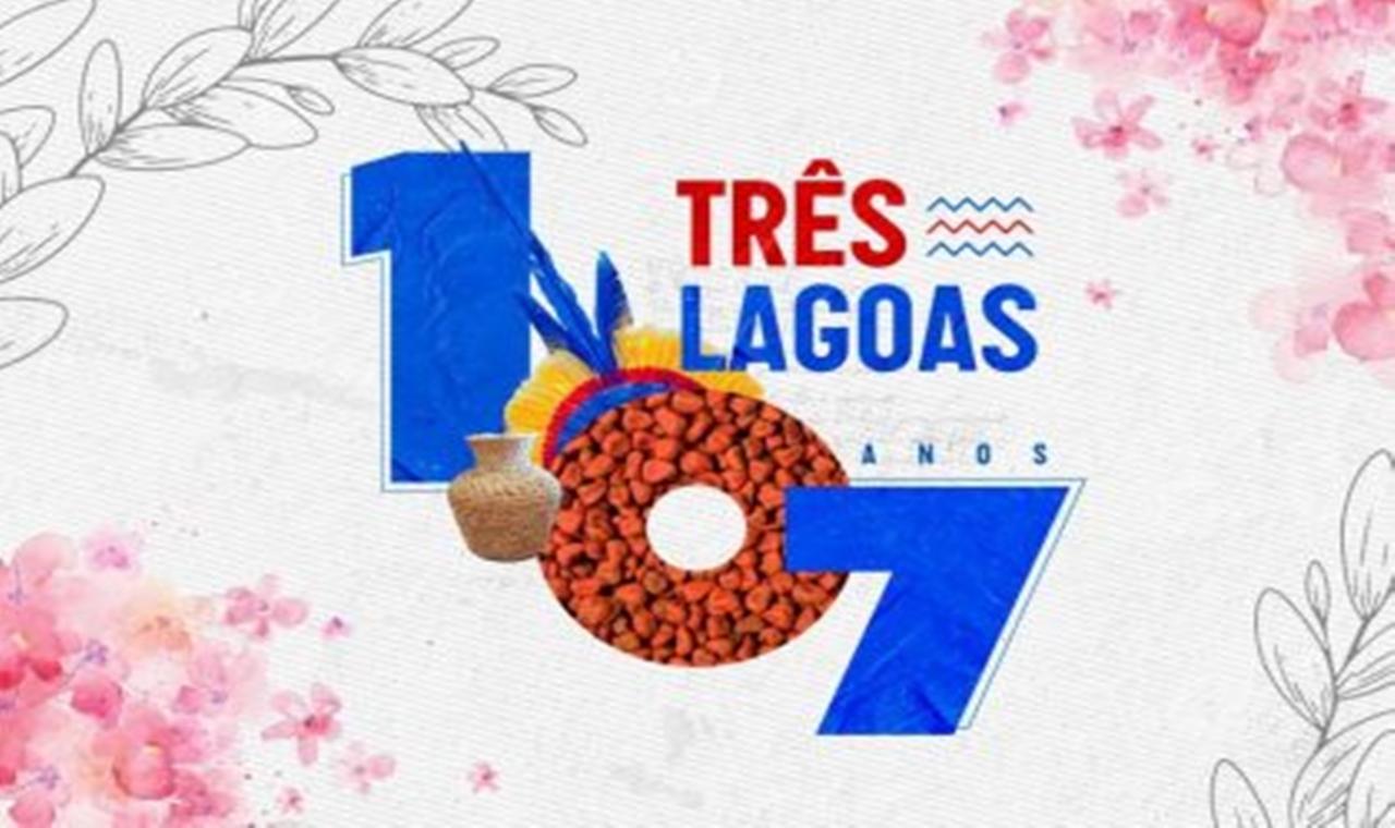 Confira a agenda de eventos dos 107 anos de Três Lagoas