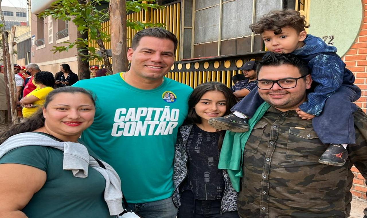 Capitão Contar cresce e chega a 57%; Riedel cai e fica com 43%, diz pesquisa contratada pela TV Record