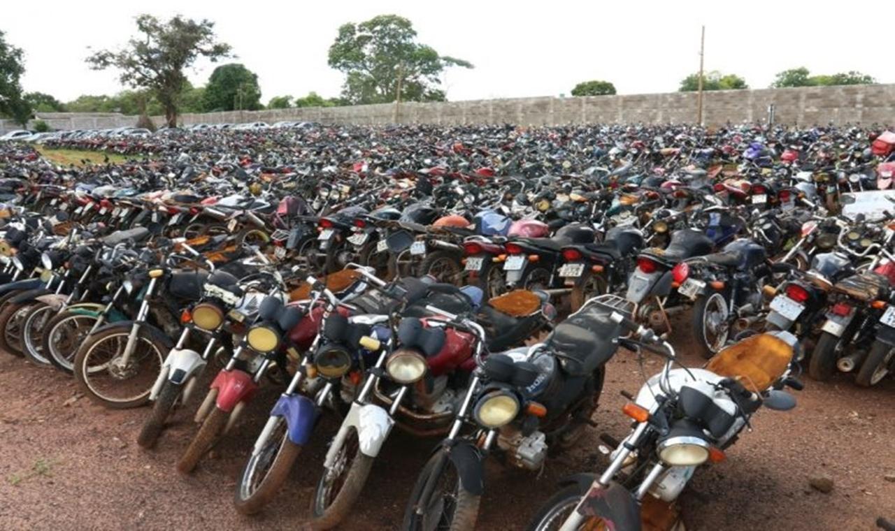 Detran realiza mais dois leilões virtuais: de motocicletas e de sucatas aproveitáveis