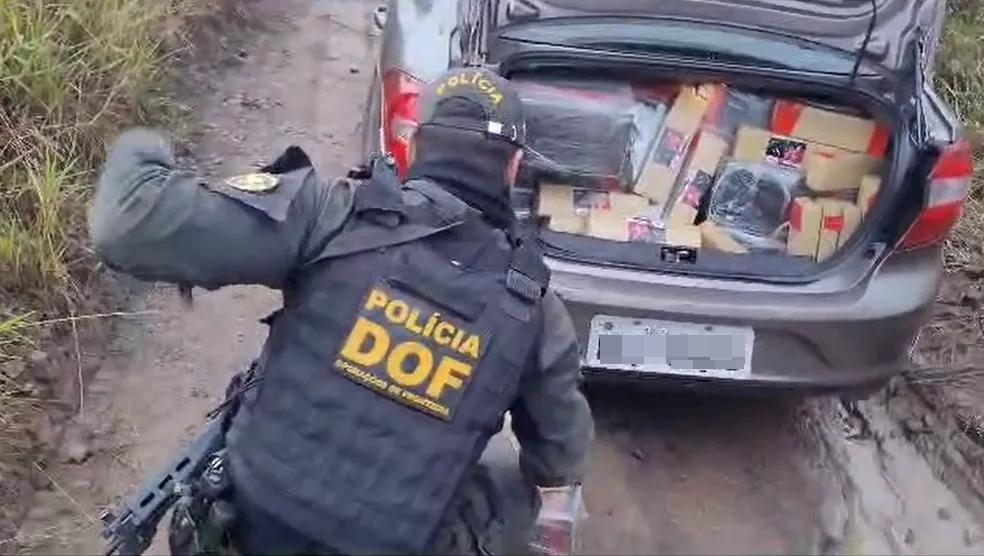 Homem é preso pela 3ª vez com mais de 800 kg de maconha