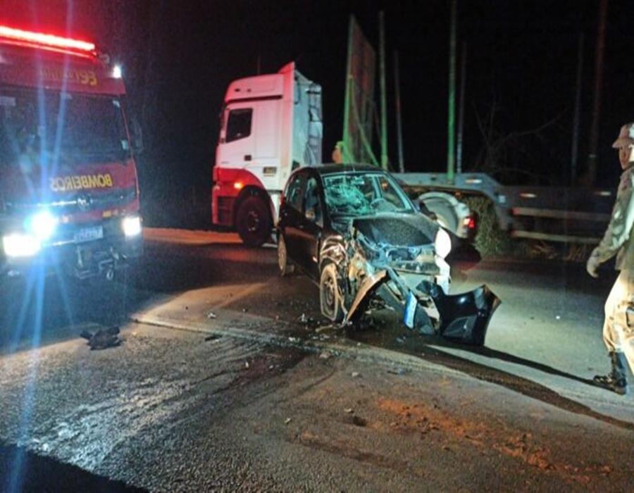 BR-262 - Quatro acidentes aconteceram ontem, sábado (12)
