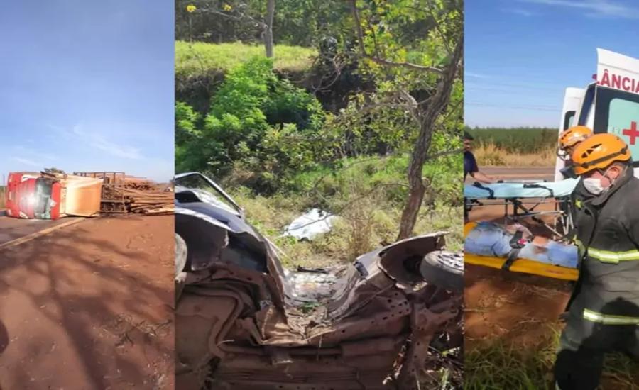 Sábado é marcado por três acidentes graves na BR-262