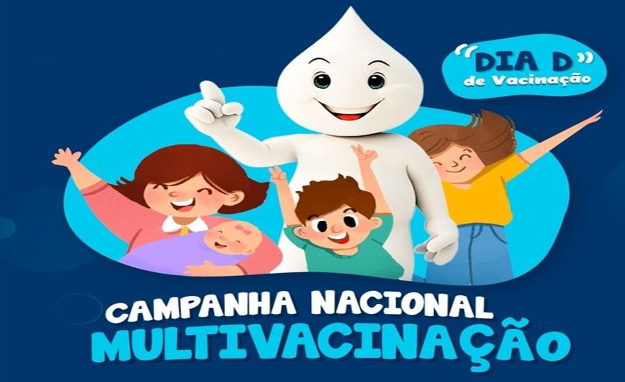 Dia D da Campanha de Multivacinação acontece neste sábado (16) nas USFs e Lagoa Maior