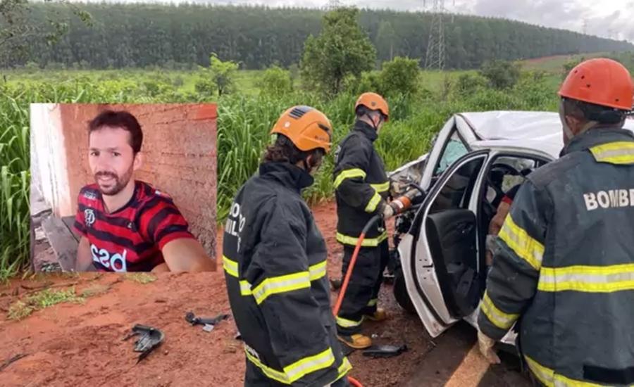 Três-lagoense é a vítima fatal de colisão frontal com caminhonete na BR 262