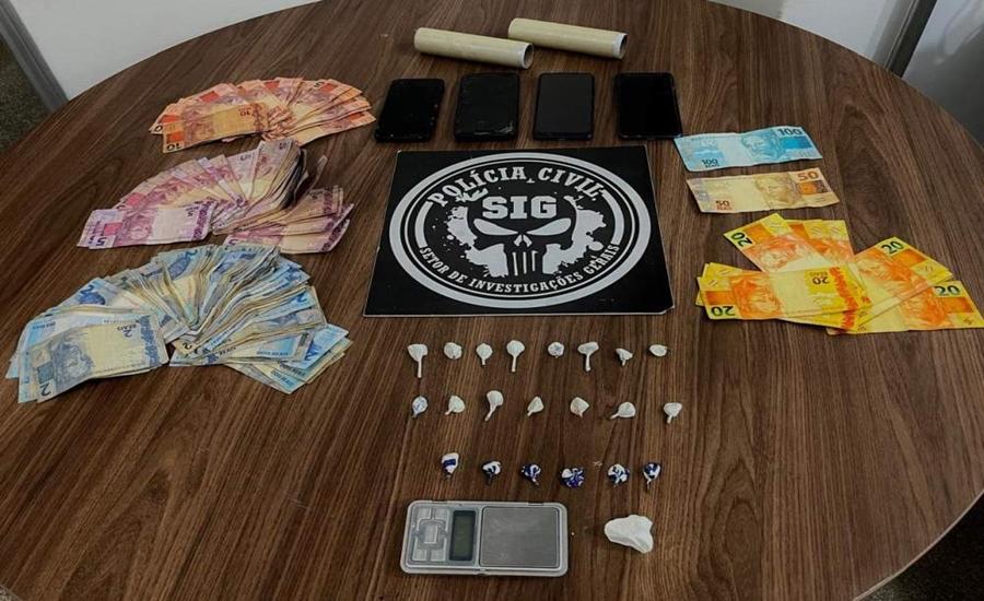 Investigação de homicídio leva à prisão por tráfico em Três Lagoas