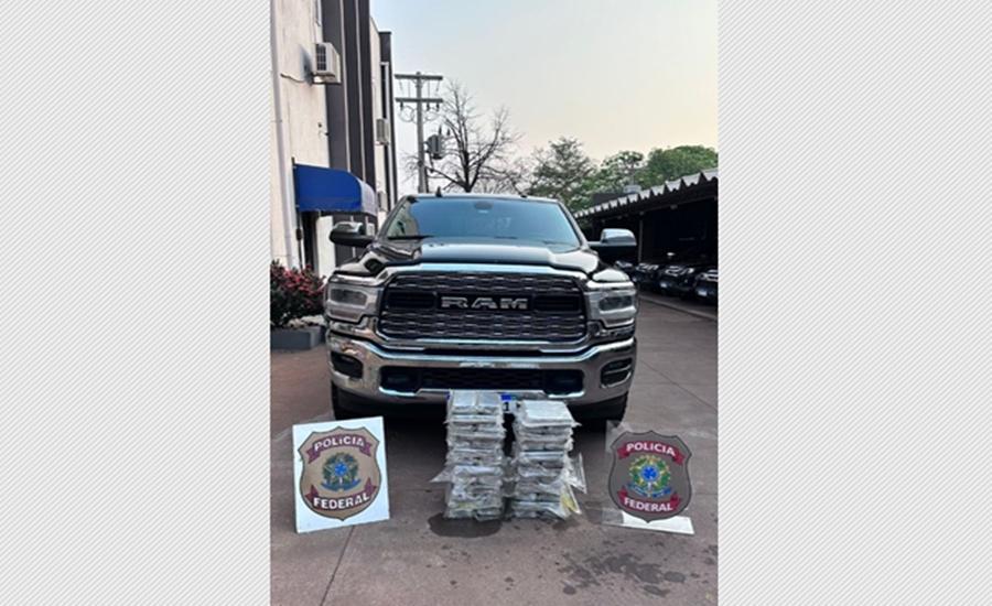 Polícia Federal apreende 53 kg de pasta base de cocaína em Aparecida do Taboado
