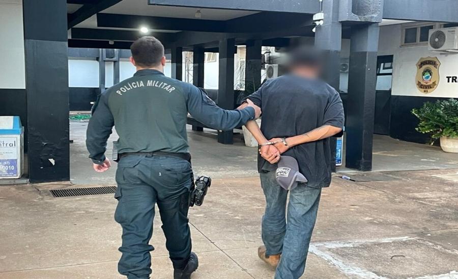 Grávida é agredida e “chora” para companheiro não ser preso durante discussão no bairro Santos Dumont