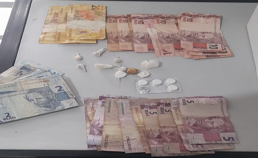 Polícia Militar em Três Lagoas realiza a prisão de casal por tráfico de drogas no bairro Novo Oeste