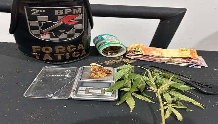 Polícia Militar em Três Lagoas prende casal por Tráfico de Drogas