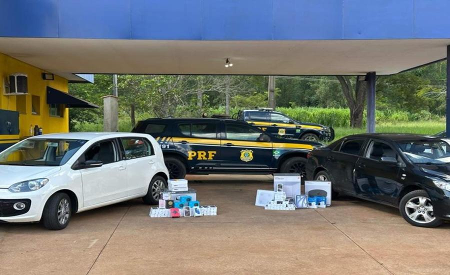 iPhones contrabandeados: PRF apreende mais de 50 aparelhos em Três Lagoas