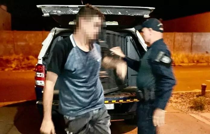 Polícia prende de novo em flagrante “Das Trevas” após agredir menores na Lagoa Maior