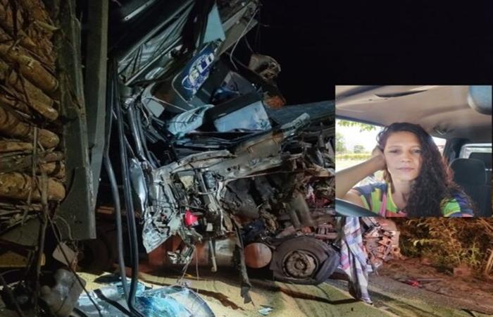 Mulher morre esmagada após carreta sem sinalização provocar colisão violenta na BR 158 em Três Lagoas