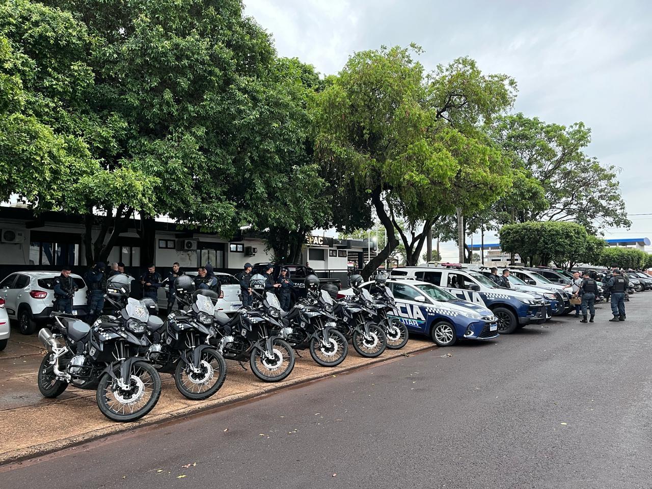 Cinco pessoas são presas e armas de fogo, munições e drogas apreendidas durante “Operação Sentinela” em Três Lagoas e Araçatuba