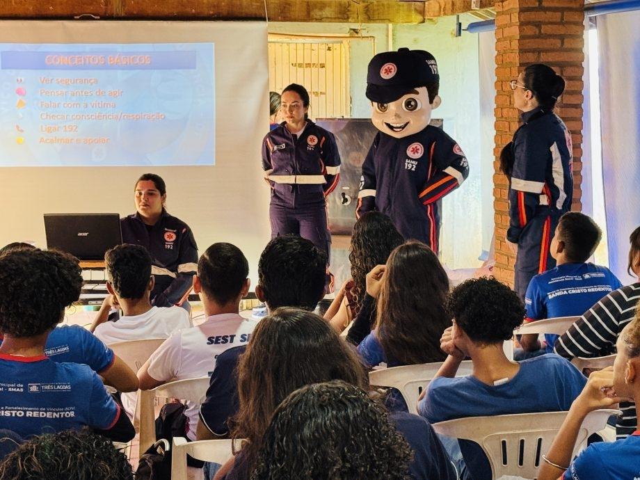 Projeto Samuzinho retoma atividades com visitas aos Serviços de Convivência da SMAS