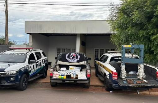 Laboratório de refino e acondicionamento de cocaína é descoberto no bairro Santa Rita, em Três Lagoas