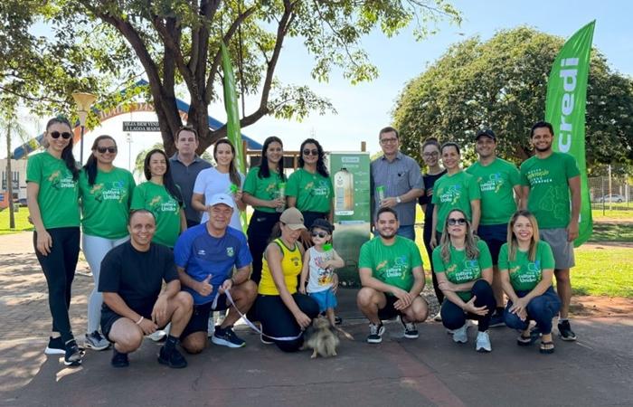 Prefeitura instala primeiro bebedouro público na Orla da Lagoa Maior