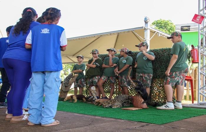 EDUCAÇÃO AMBIENTAL – Alunos da REME e SCFV Florestinha visitam o 15º Torneio de Pesca Esportiva em Três Lagoas