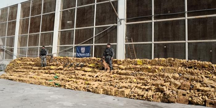 Maior apreensão de drogas no país gera prejuízo de R$ 150 milhões a facções