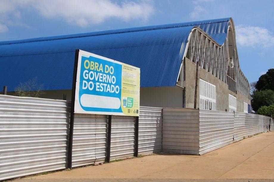 Obra do Shopping Popular de Três Lagoas segue avançando