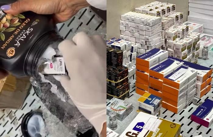 Operação apreende 1 tonelada de emagrecedores em central dos Correios de Campo Grande