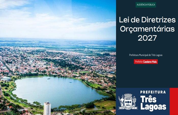 Audiência Pública apresenta prioridades da LDO 2027 em Três Lagoas