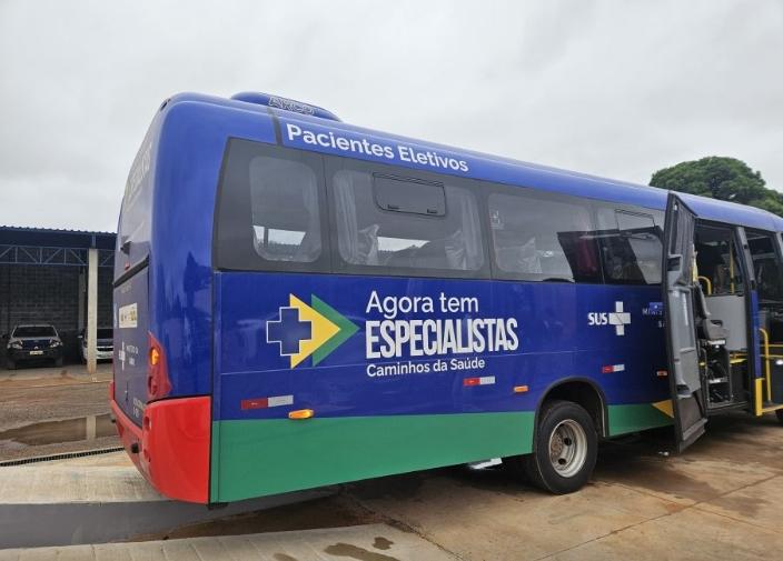 Três Lagoas é contemplada com novo veículo para transporte de pacientes do SUS por meio do programa Agora Tem Especialistas