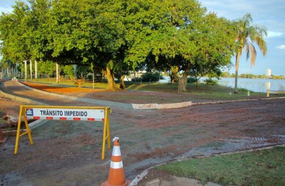 Atendendo pedido da população, Prefeitura inicia pavimentação de estacionamento e melhorias de acessibilidade na Lagoa Maior