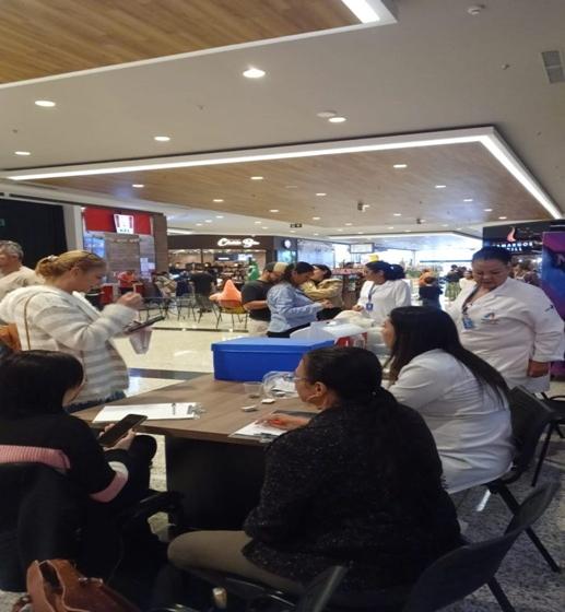 SMS vacinação no Shopping Três Lagoas registra 151 doses aplicadas