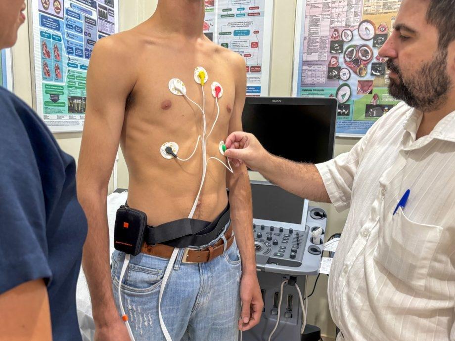 Exames de Holter já estão sendo realizados no CEM e ampliam o atendimento cardiológico na rede municipal.
