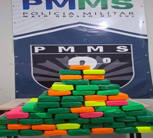 Jovem é preso com quase 49 quilos de maconha na Rodoviária de Três Lagoas