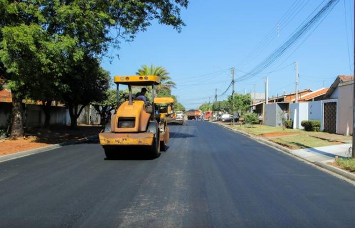 Obras de pavimentação e drenagem avançam no Jardim Novo Ipanema