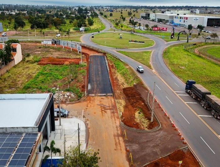 Prefeitura asfalta trecho da Rua João Maria Alves e cria novo acesso à BR-158
