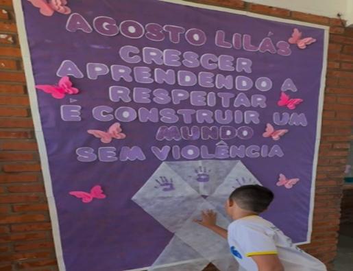 Assistência Social promove ações de prevenção e conscientização durante o Agosto Lilás