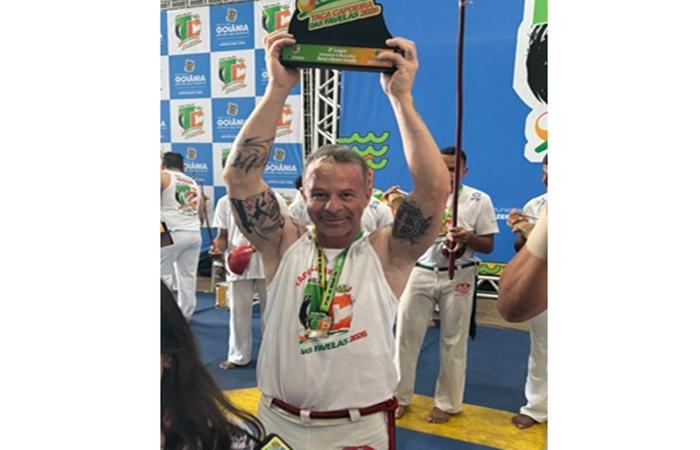 Professor de Três Lagoas conquista dois pódios na 3ª Taça Capoeira das Favelas em Goiânia