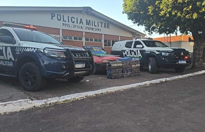 2º Pelotão da PM de Brasilândia apreende 3 toneladas de drogas e R$ 4 milhões em contrabando entre janeiro e outubro