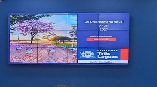 Prefeitura de Três Lagoas realiza audiência sobre Lei Orçamentária Anual 2027