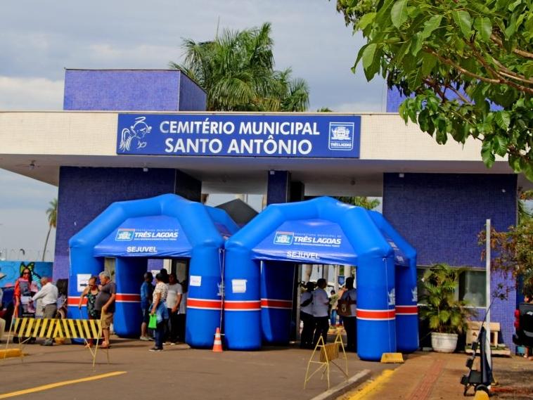 Prefeitura prepara Cemitério Municipal para o Dia de Finados e abre inscrições para comércio no local