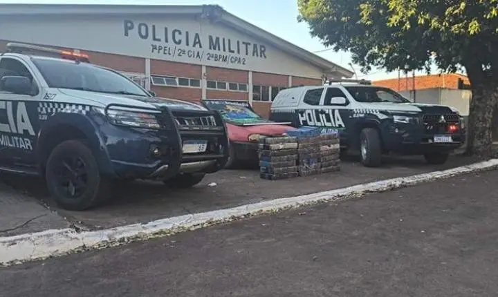 2º Pelotão da PM de Brasilândia apreende 3 toneladas de drogas e R$ 4 milhões em contrabando entre janeiro e outubro