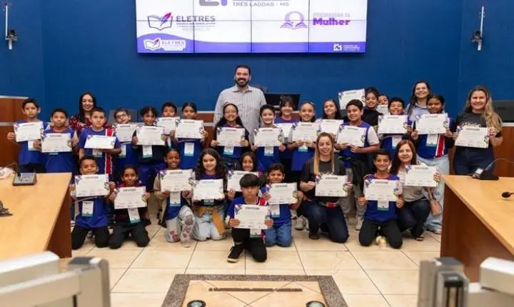 Alunos da escola Gentil Rodrigues Montalvão participam da Visita Guiada