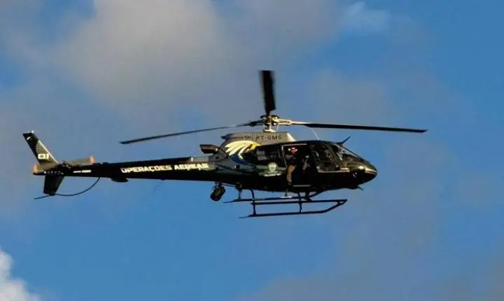 Com auxílio de helicópteros, operação contra crime organizado cumpre mandados em MS