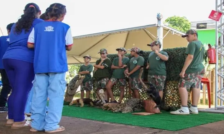 EDUCAÇÃO AMBIENTAL – Alunos da REME e SCFV Florestinha visitam o 15º Torneio de Pesca Esportiva em Três Lagoas