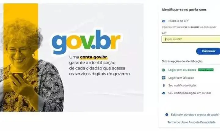 Gov.br libera recuperação de conta por e-mail para quem troca ou perde celular