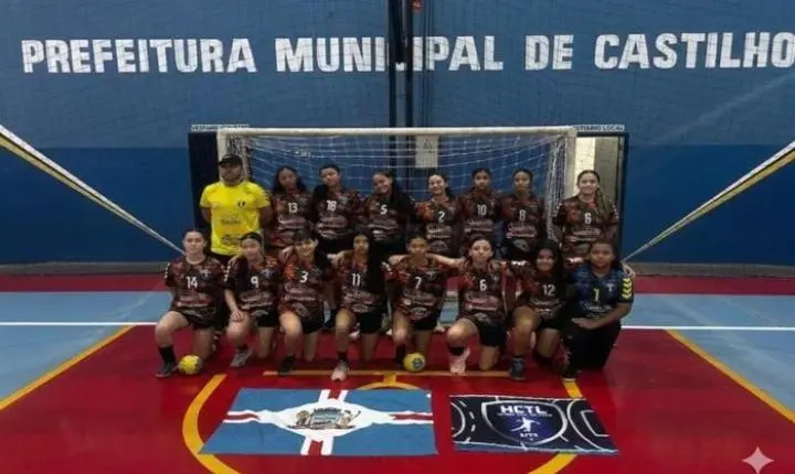 Handebol feminino de Três Lagoas é campeã em amistosos no Município de Castilho