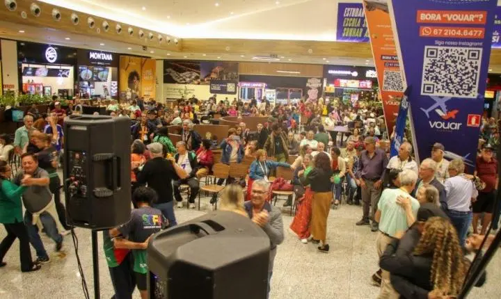 Jogos da Melhor Idade começam em Três Lagoas com campanhas solidária e de incentivo ao comércio local