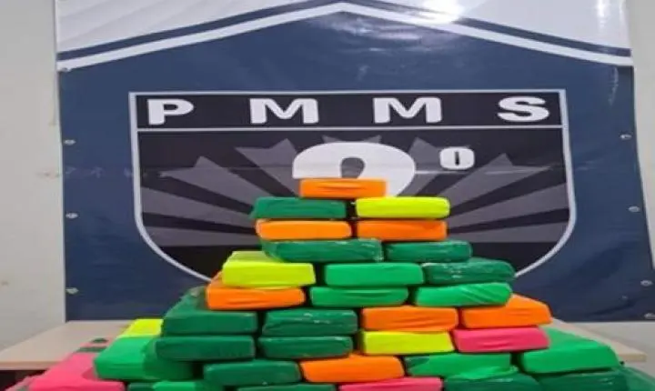 Jovem é preso com quase 49 quilos de maconha na Rodoviária de Três Lagoas