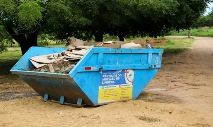Mutirão da Limpeza começou hoje, (17), no bairro Vila Nova 