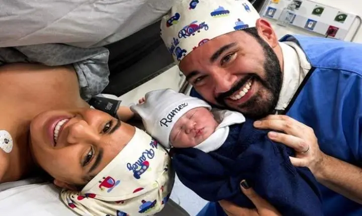 Nasce Ramez, filho do presidente da Câmara de Três Lagoas, Tonhão Empke Jr e de Mayeny França Empke